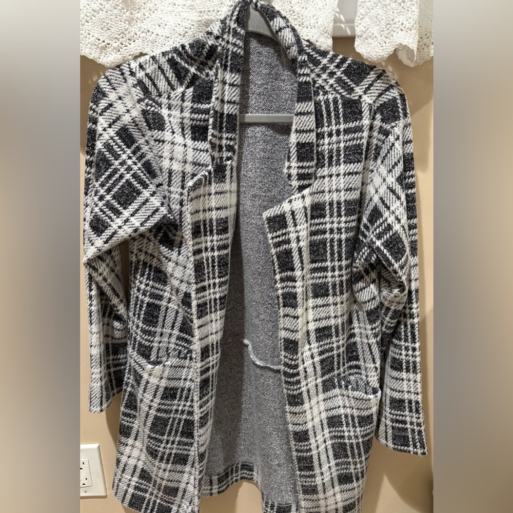 Sweater Material Lightweight Blazer